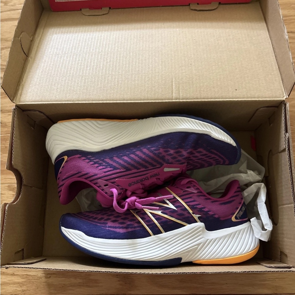 New Balance Fuelcell Prism v2 Shoes Women's 5 D Wide Purple Low Running Sneakers